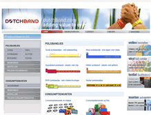 Tablet Screenshot of bd.dutchband.com